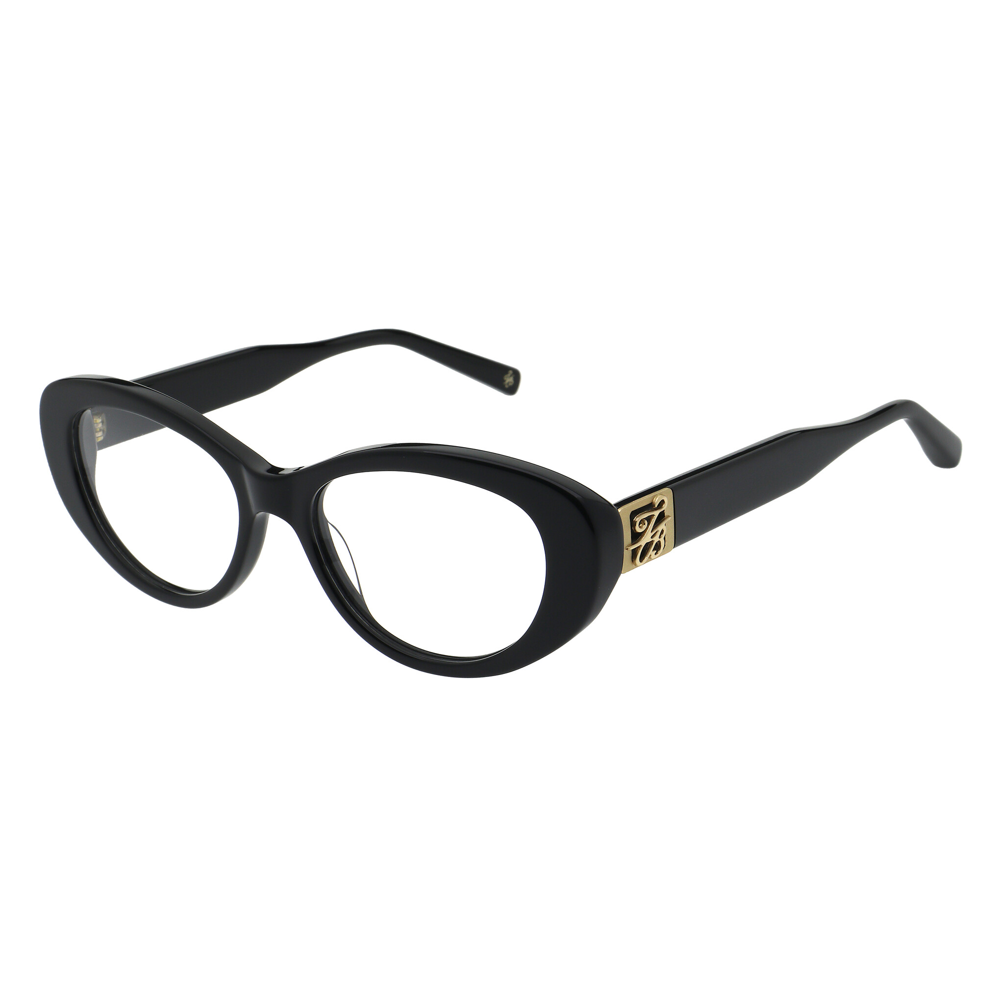 TED BAKER BEATRIX 9340 001 SOLID BLACK 52/17-140 Ted Baker Herrenbrille schwarz aus Acetat/Kunststoff