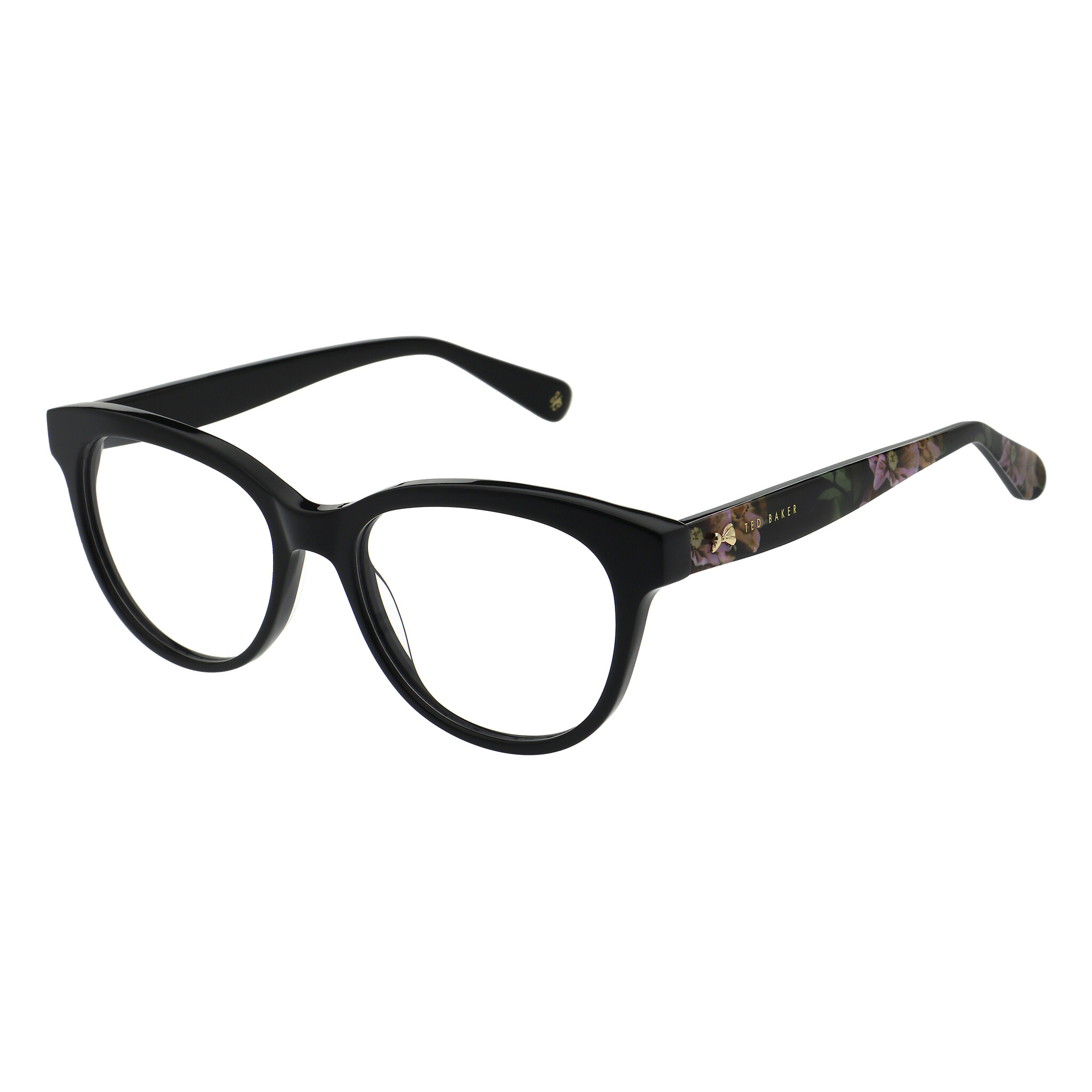 TED BAKER HESTER 9342 001 SOLID BLACK 53/17-140 Ted Baker Herrenbrille schwarz aus Acetat/Kunststoff