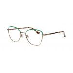 William Morris 50322-9521 – ovale Vollrandbrille für Damen aus Edelstahl
