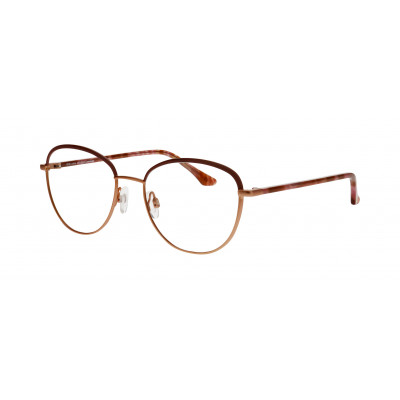 William Morris 50323-5021 – ovale Vollrandbrille für Damen aus Edelstahl