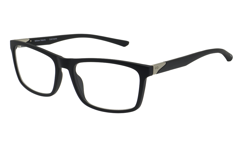 RE 1006 BK01 60-18 REFORM RE 1006 Unisexbrille in Schwarz (BK01)