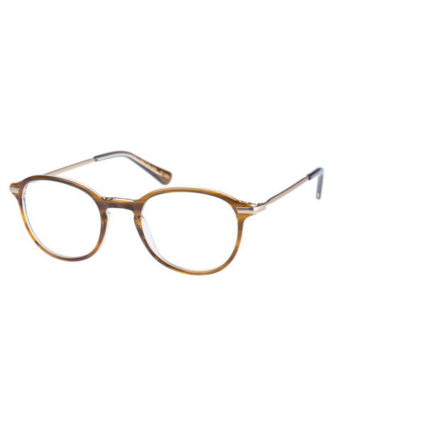 Superdry Superdry 991050-60 48-20 Superdry 991050 Unisexbrille in Schwarz mit rundem Vollrand-Gestell und 48 mm Glasbreite