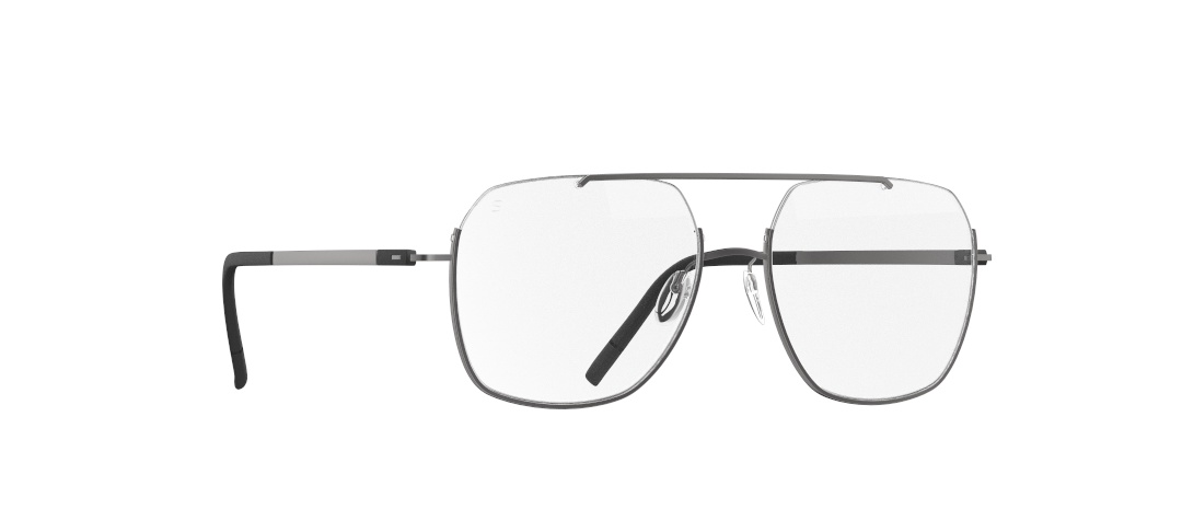 Silhouette Dynamic Dawn 5570 6660 55-17 Dynamic Dawn 5570 schlanke Unisex Titanbrille eckiges Design stilvolle Silhouette Fassungen