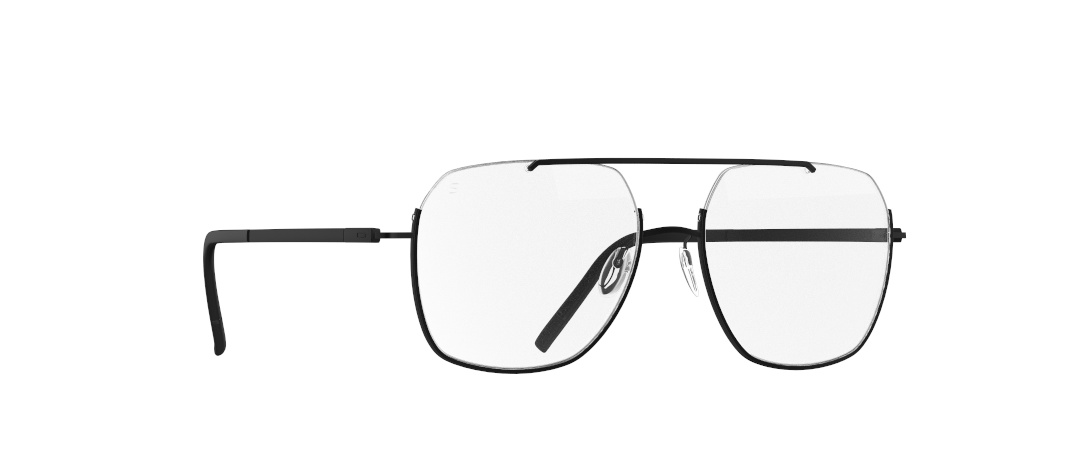 Silhouette Dynamic Dawn 5570 9040 55-17 Dynamic Dawn 5570 schlanke Unisex Titanbrille eckiges Design stilvolle Silhouette Fassungen