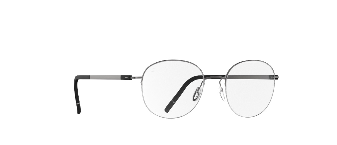 Silhouette Dynamic Dawn 5572 7300 48-19 Dynamic Dawn 5572 Unisex Titanbrille runde Fassung eleganter Style moderne Silhouette Brille