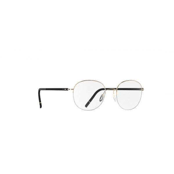 Silhouette Dynamic Dawn 5572 7580 48-19 Dynamic Dawn 5572 Unisex Titanbrille runde Fassung eleganter Style moderne Silhouette Brille