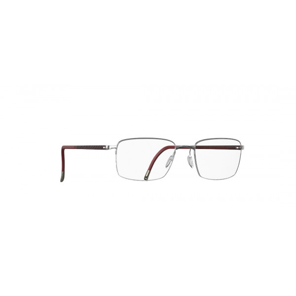 Silhouette Illusion 5560 7110 52-19 Illusion 5560 elegante Herrenbrille Titan leichte eckige Fassung moderne Silhouette Brille