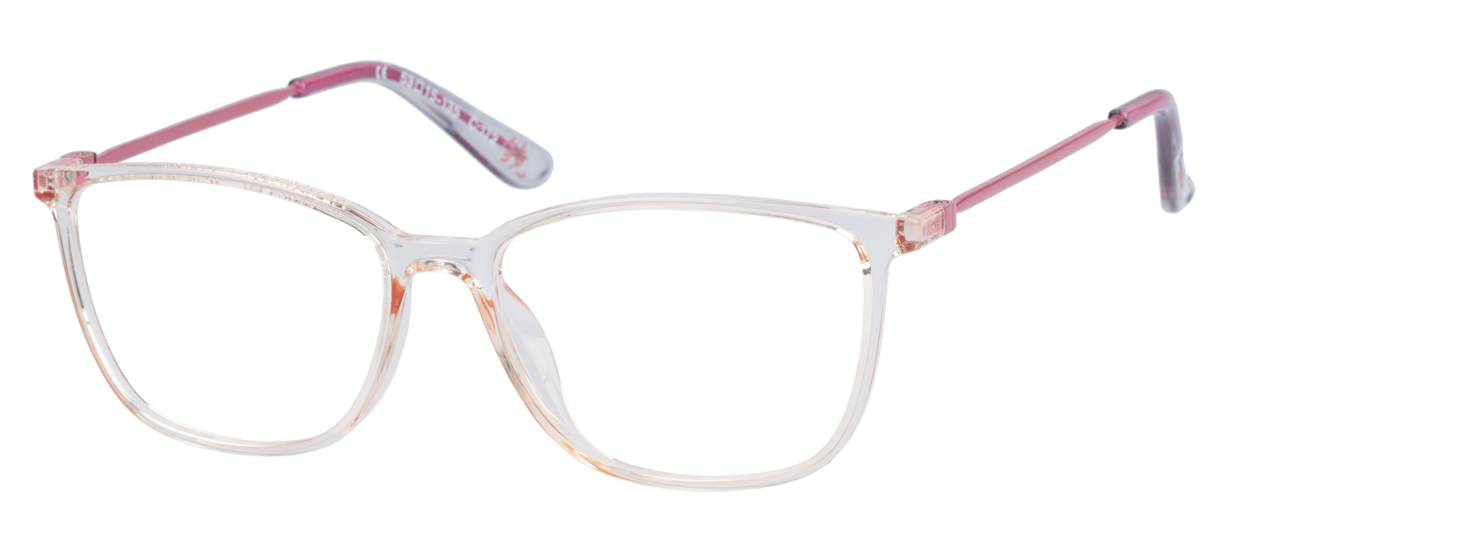 Superdry Superdry 991053-55 53-15 Superdry 991053 Damenbrille in Fuchsia mit Vollrandgestell und 53 mm Glasbreite