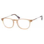 Superdry 991054 Damenbrille in Crystal Brown Fade mit runder Vollrandfassung und 51 mm Glasbreite