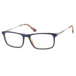 Superdry 991055 Herrenbrille in Blau Crystal mit rechteckigem Vollrand-Design und 54 mm Glasbreite