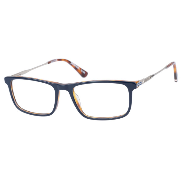 Superdry Superdry 991055-70 54-17 Superdry 991055 Herrenbrille in Blau Crystal mit rechteckigem Vollrand-Design und 54 mm Glasbreite