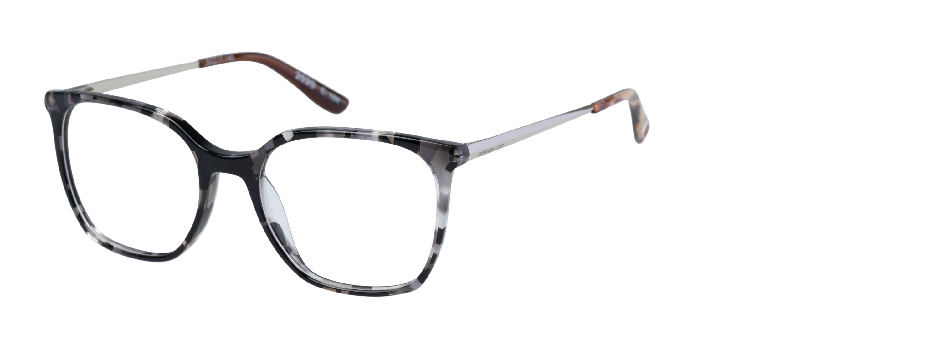 Superdry Superdry 991060-10 50-17 Superdry 991060 Damenbrille in Horn-Fade-Farbe mit 50 mm Glasbreite und 140 mm Bügellänge