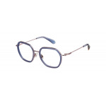 Superdry 991063 Damenbrille in Blau mit eckigem Design und Superdry-Logo