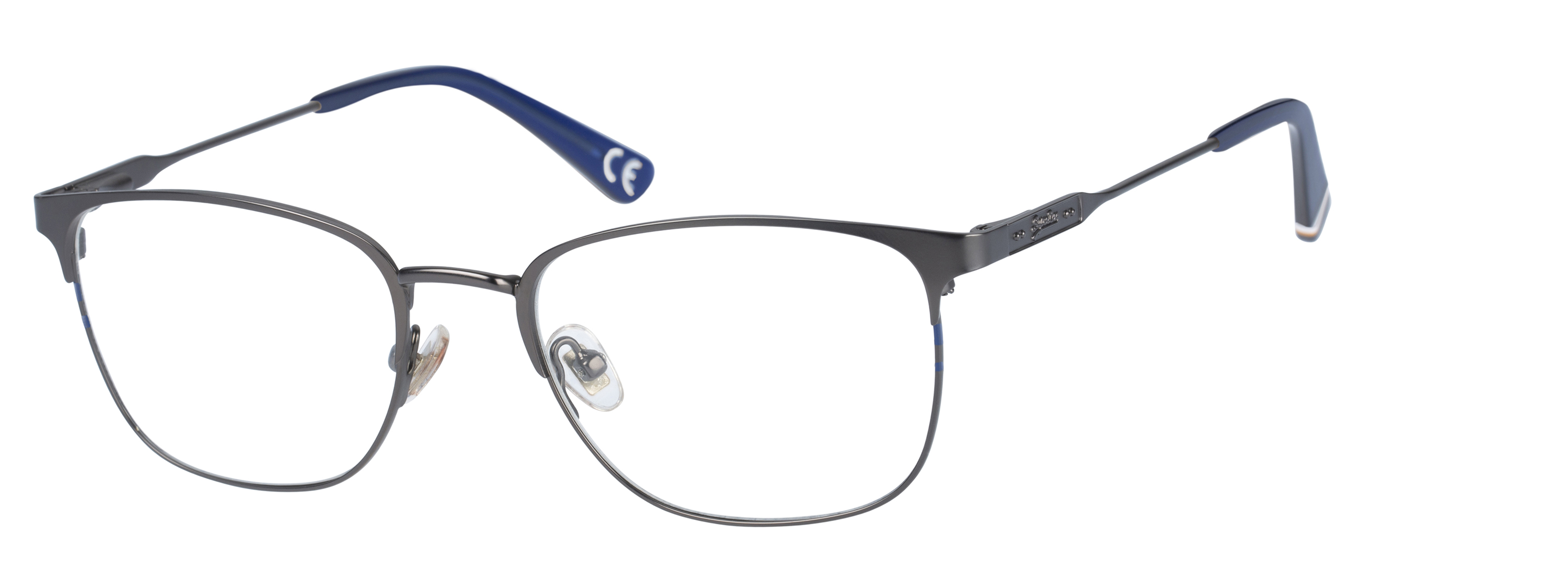 Superdry Superdry 992053-30 51-18 Superdry 992053 Herrenbrille in braun mit rauchfarbenen Gläsern