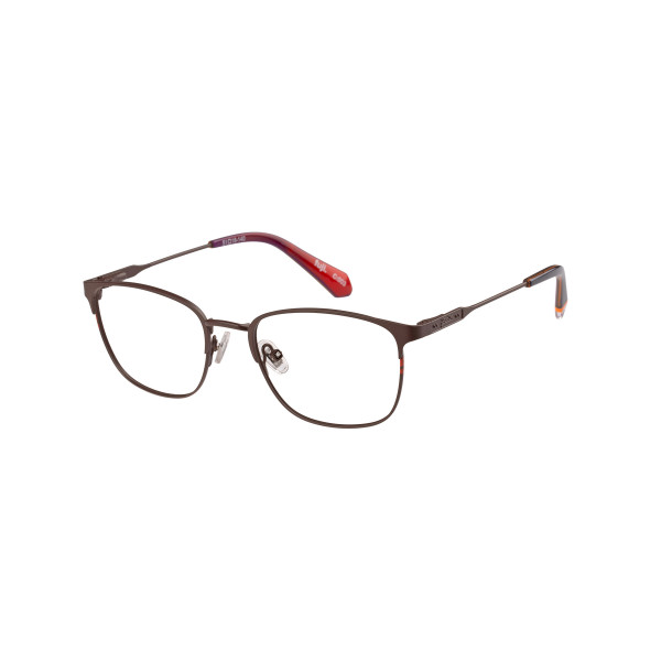 Superdry Superdry 992053-33 51-18 Superdry 992053 Herrenbrille in braun mit rauchfarbenen Gläsern