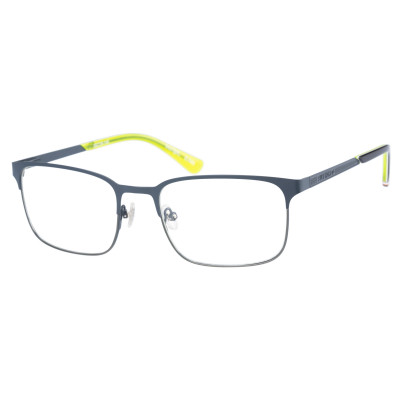 Superdry 992059 Herrenbrille in Schwarz mit Orangefarbenen Akzenten