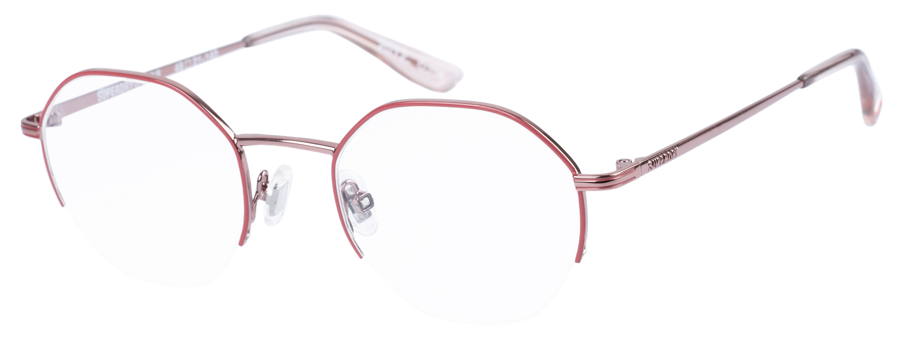 Superdry Superdry 992061-50 48-21 Superdry 992061 Damenbrille in gold tortoise mit eckigem Design und 48 mm Glasbreite