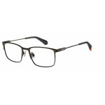 Superdry 992065 Herrenbrille in mattem Khaki mit eckigem Design und Metallrahmen