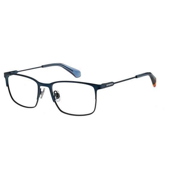 Superdry Superdry 992065-70 52-17 Superdry 992065 Herrenbrille in mattem Khaki mit eckigem Design und Metallrahmen