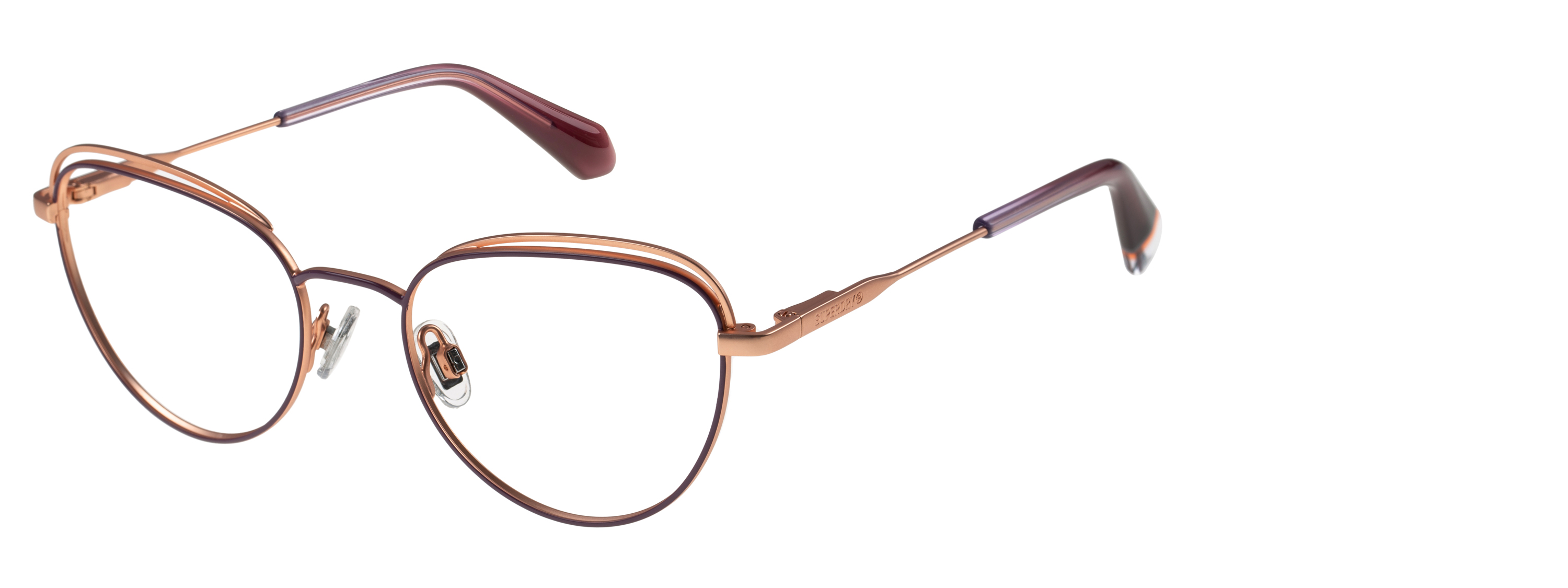 Superdry Superdry 992067-50 50-18 Superdry 992067 Damenbrille in indigoblau mit blauen Gläsern