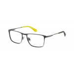 Superdry 992070 Herrenbrille in Schwarz mit Metallrahmen und eckigem Design