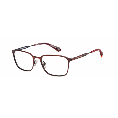 Superdry 992072 Herrenbrille in Gun Blue mit quadratischer Vollrandfassung und 56 mm Glasbreite