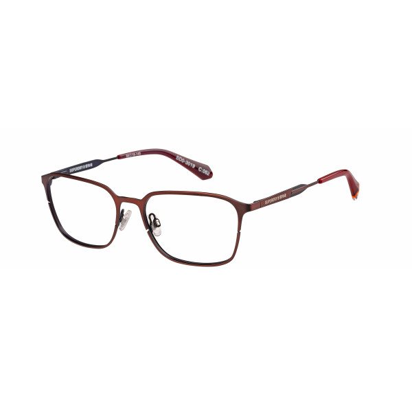Superdry Superdry 992072-50 56-18 Superdry 992072 Herrenbrille in Gun Blue mit quadratischer Vollrandfassung und 56 mm Glasbreite