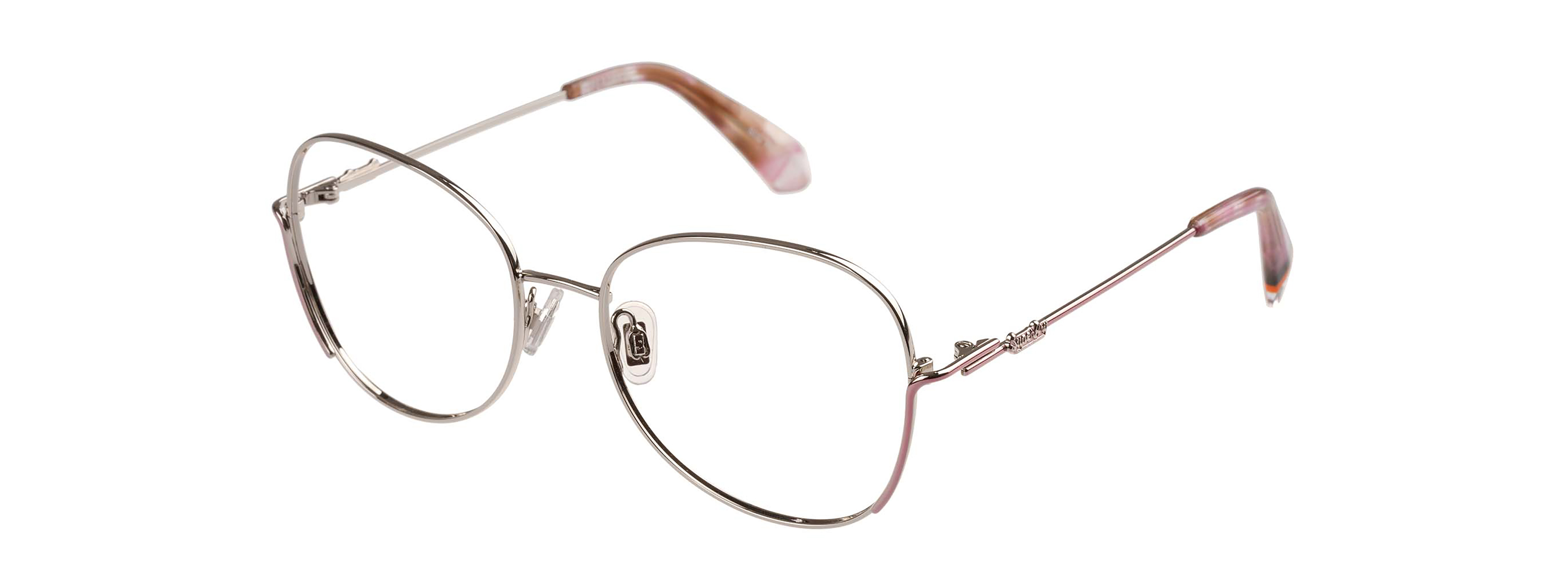 Superdry Superdry 992074-0053-17 Superdry Damenbrille SD 992074 in mattem Roségold mit lila Gläsern