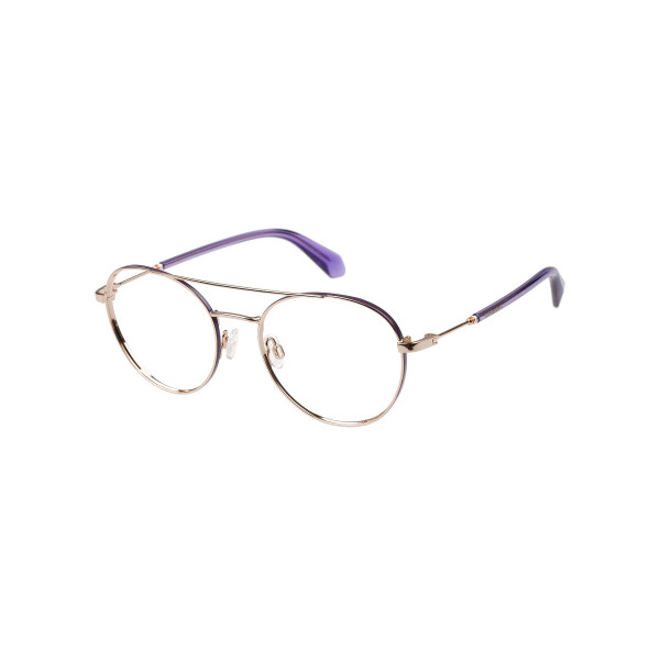 Superdry Superdry 992075-52 52-18 Superdry 992075 Damenbrille in Schwarz mit Metallrahmen und eckigem Design