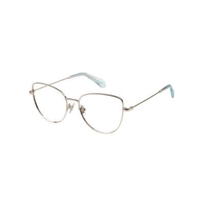Superdry 992076 Damenbrille in glänzendem Roségold mit Holz- und pinkem Schildpatt-Muster