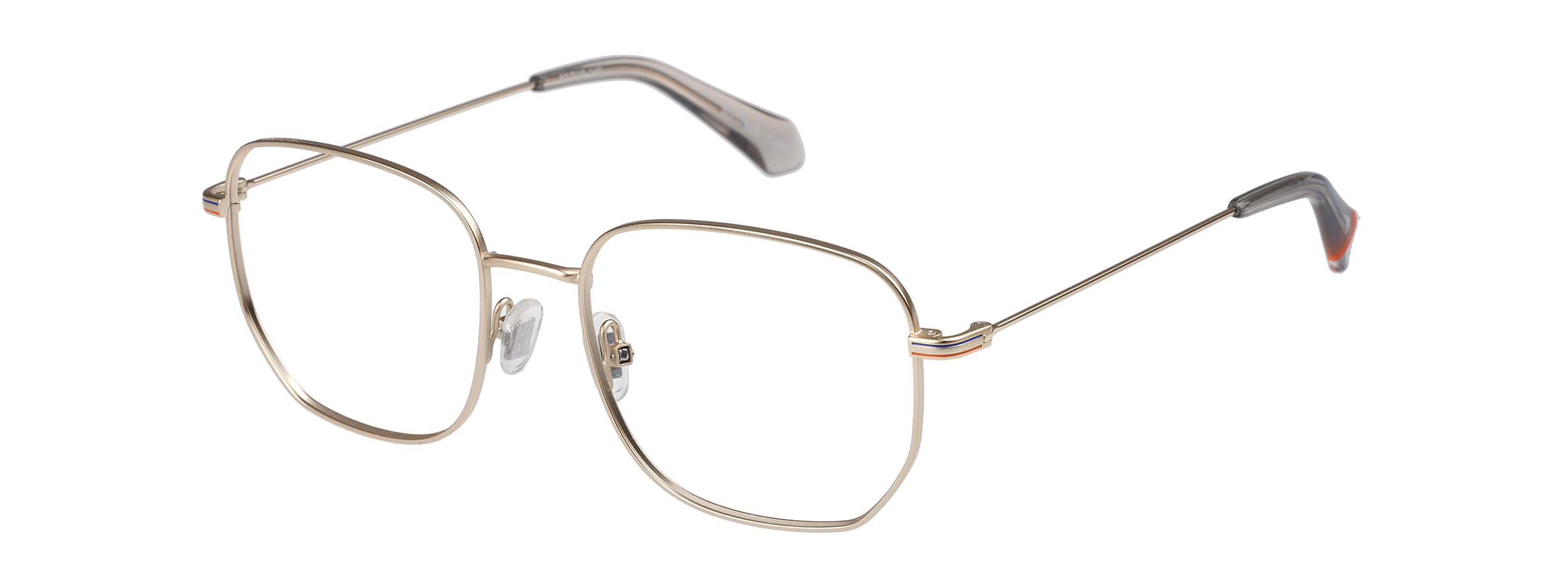 Superdry Superdry 992077-20 53-18 Superdry 992077 Unisexbrille goldfarbenes Metallgestell mit 53 mm Gläsern und 145 mm Bügellänge