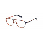 Superdry 992078 Herrenbrille in Gun Blue mit rechteckigem Vollranddesign und 56 mm Glasbreite