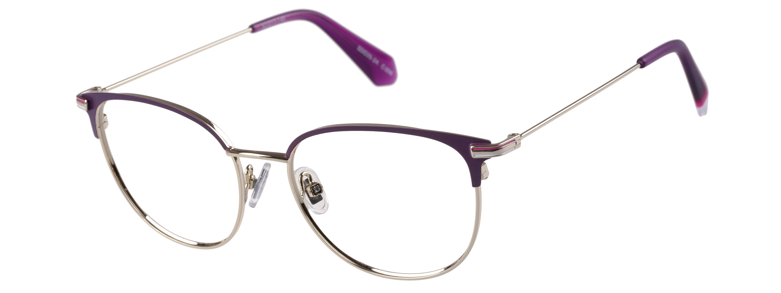 Superdry Superdry 992080-50 52-17 Superdry 992080 Damenbrille in Metalloptik mit eckigem Design und 140 mm Bügellänge