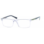 Superdry 993051 Herrenbrille in Blau mit rechteckigem Vollrand-Design