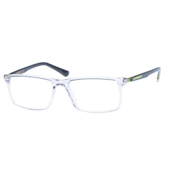 Superdry Superdry 993051-30 56-17 Superdry 993051 Herrenbrille in Blau mit rechteckigem Vollrand-Design
