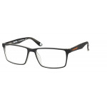 Superdry 993052 Herrenbrille in fluro purple crystal Farbe mit rechteckigem Vollrand-Design und 56 mm Glasbreite