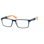 Superdry 993052 Herrenbrille in fluro purple crystal Farbe mit rechteckigem Vollrand-Design und 56 mm Glasbreite