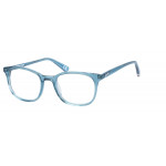 Superdry 993057 Damenbrille in Schwarz mit eckigem Design und Kunststoffrahmen