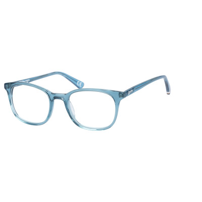 Superdry 993057 Damenbrille in Schwarz mit eckigem Design und Kunststoffrahmen