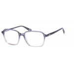Superdry 993058 Damenbrille in lila Kristallfarbe mit quadratischem Vollrandgestell aus Kunststoff
