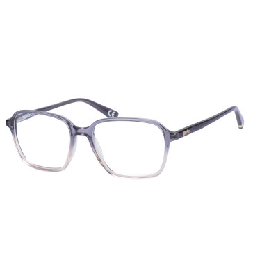 Superdry 993058 Damenbrille in lila Kristallfarbe mit quadratischem Vollrandgestell aus Kunststoff