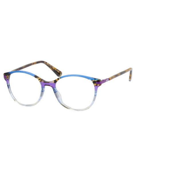 Superdry Superdry 993060-70 50-17 Superdry Damenbrille SD 993060 in Blau mit runder Vollrandfassung