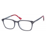 Superdry Herrenbrille SD 993063 in Blau Crystal mit quadratischem Vollrand-Design und 52 mm Glasbreite