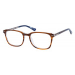 Superdry Herrenbrille SD 993063 in Blau Crystal mit quadratischem Vollrand-Design und 52 mm Glasbreite