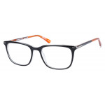 Superdry 993064 Herrenbrille in Fluro Purple Crystal mit rechteckigem Vollrand-Design und 54 mm Glasbreite