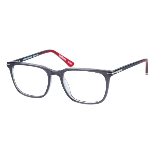 Superdry Superdry 993064-30 54-18 Superdry 993064 Herrenbrille in Fluro Purple Crystal mit rechteckigem Vollrand-Design und 54 mm Glasbreite
