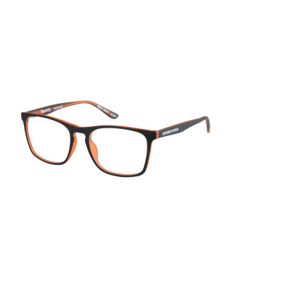 Superdry 993067 Herrenbrille in mattem Grau mit Vollranddesign und rechteckiger Form