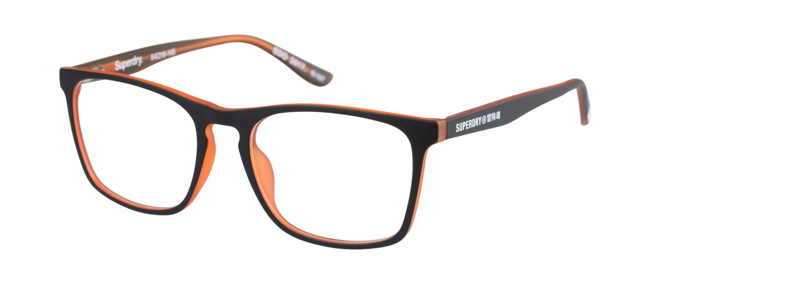 Superdry Superdry 993067-10 54-18 Superdry 993067 Herrenbrille in mattem Grau mit Vollranddesign und rechteckiger Form