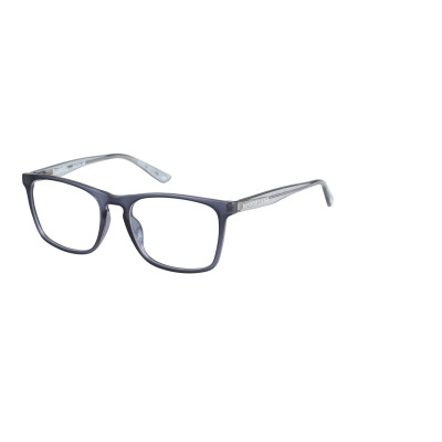 Superdry 993067 Herrenbrille in mattem Grau mit Vollranddesign und rechteckiger Form