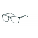 Superdry 993067 Herrenbrille in mattem Grau mit Vollranddesign und rechteckiger Form